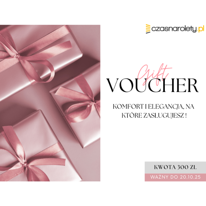 VOUCHER podarunkowy - 300 zł.