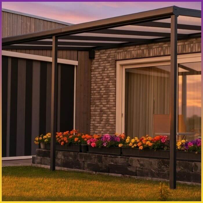 Zadaszenie tarasowe Boscaro Premium 4060x2500