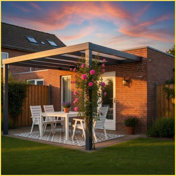 Zadaszenie tarasowe Boscaro Premium 6060x2500