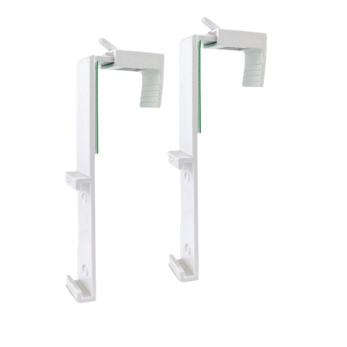 Uchwyt bezinwazyjny obniżony do rolety mini bezinwazyjnej basic